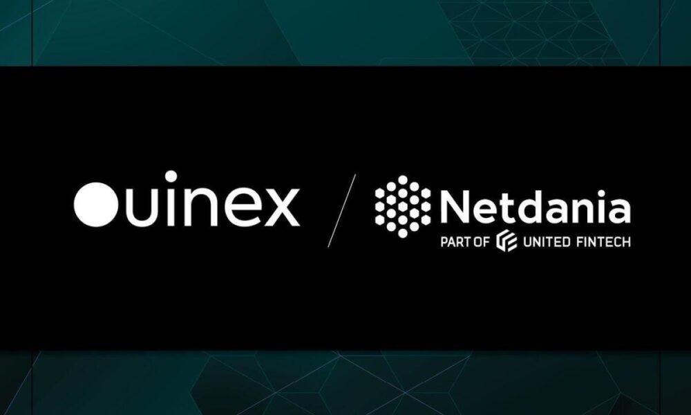 Ouinex chooses Netdania to enhance its Web3-based Crypto trading platform