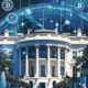 A depiction of the White House symbolizing the Blockchain Association's push for a house vote on crypto regulation FIT21.