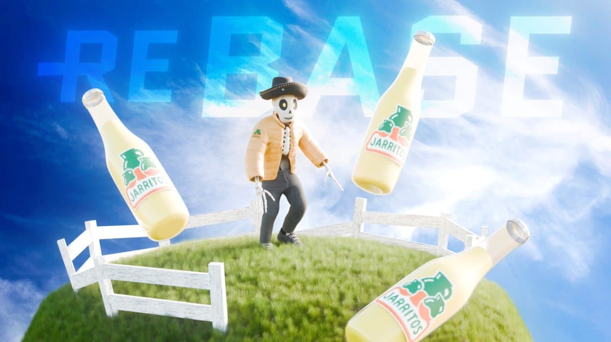 Rebase Joins Forces with Jarritos for Blockchain Campaign