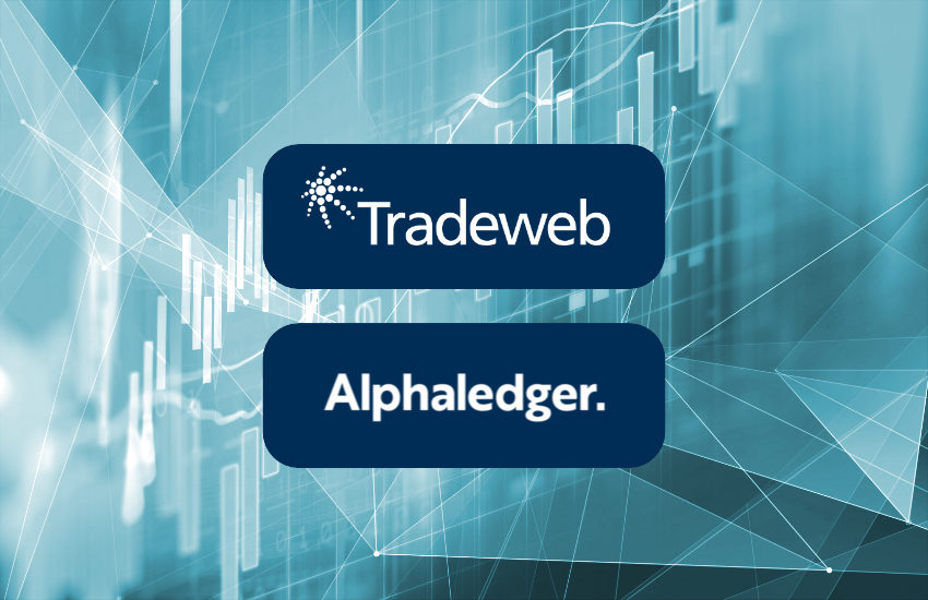 tradeweb alphaledger blockchain