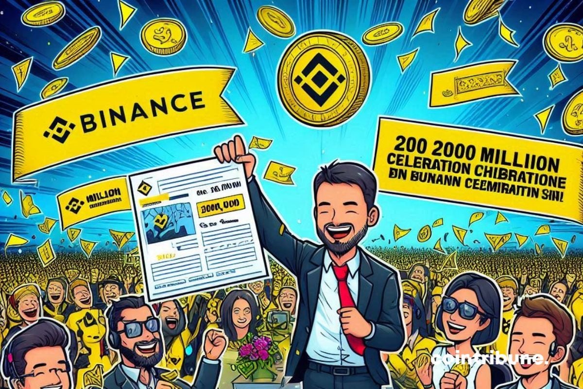 Binance surpasses 200 million users!