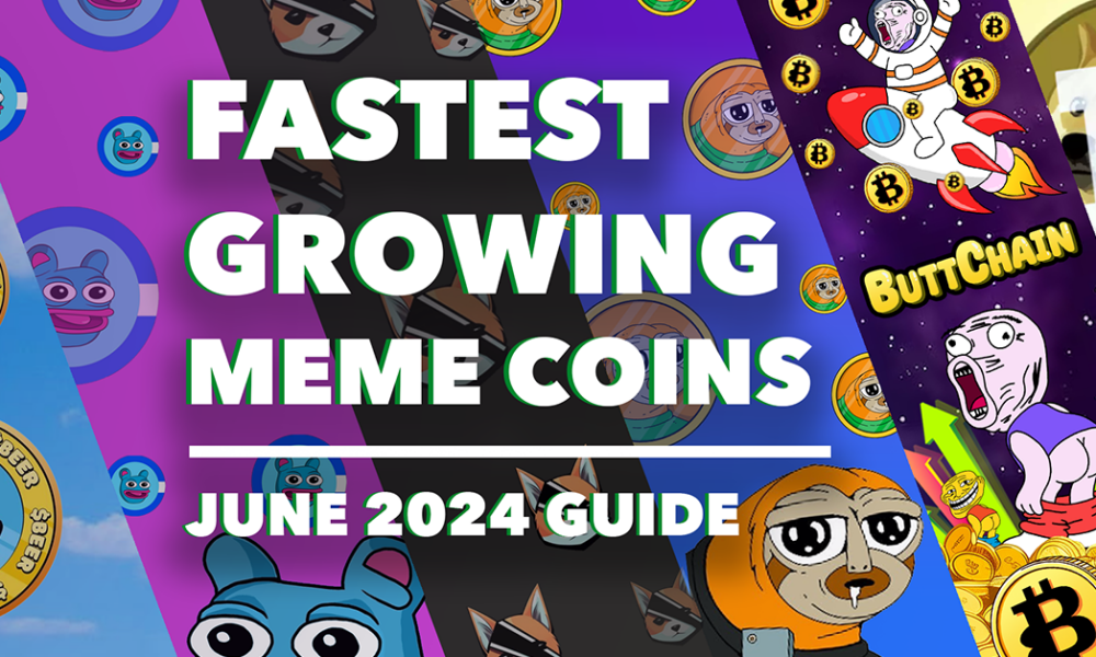 Fast-Growing Meme Coins: Why Brett, ButtChain, Slerf, Beercoin, and Byte Are Among the Best New Fast-Growing Crypto Coins