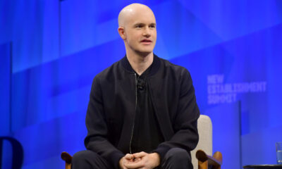 BEVERLY HILLS, CALIFORNIA - OCTOBER 23: Brian Armstrong, cofounder and CEO of Coinbase speaks onstage during 'Tales from the Crypto: What the Currency of the Future Means for You' at Vanity Fair's 6th Annual New Establishment Summit at Wallis Annenberg Center for the Performing Arts on October 23, 2019 in Beverly Hills, California. (Photo by Matt Winkelmeyer/Getty Images for Vanity Fair)