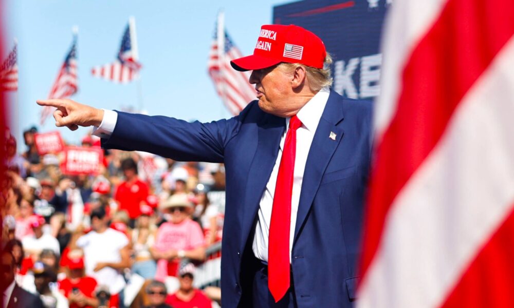 Donald Trump raised £44m more than Joe Biden's campaign in May and is now turning to cryptocurrencies |  News from the United States