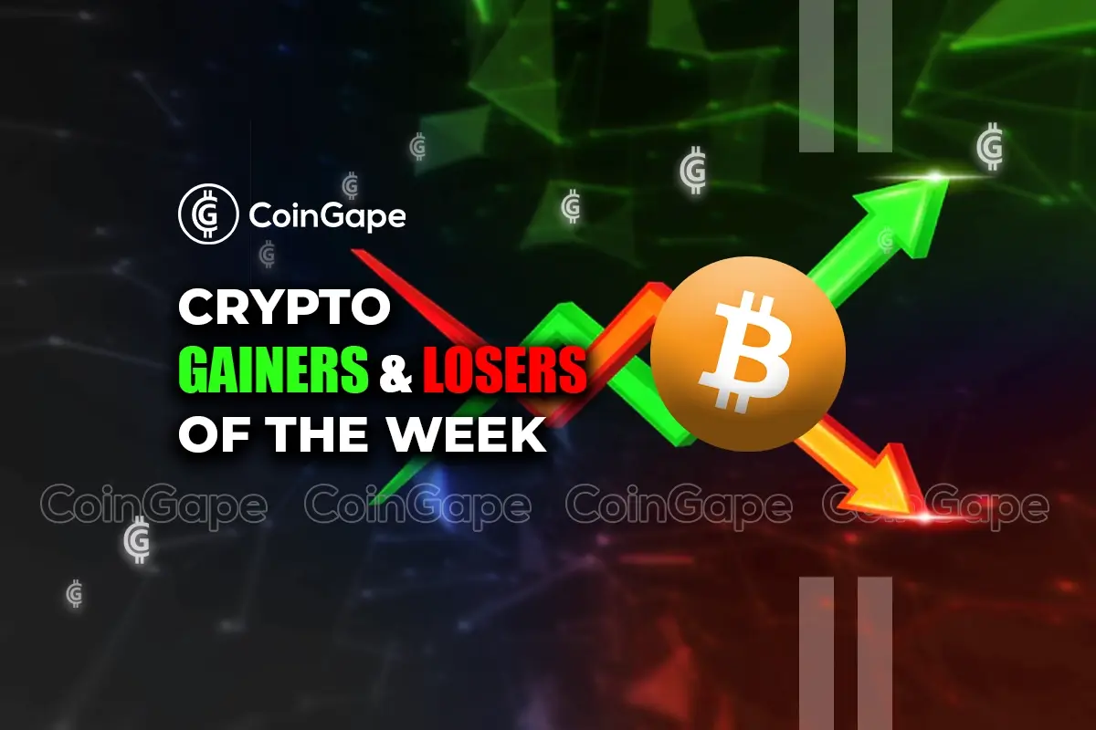 Top cryptocurrency winners and losers of the week