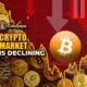 Why is the cryptocurrency market declining today?