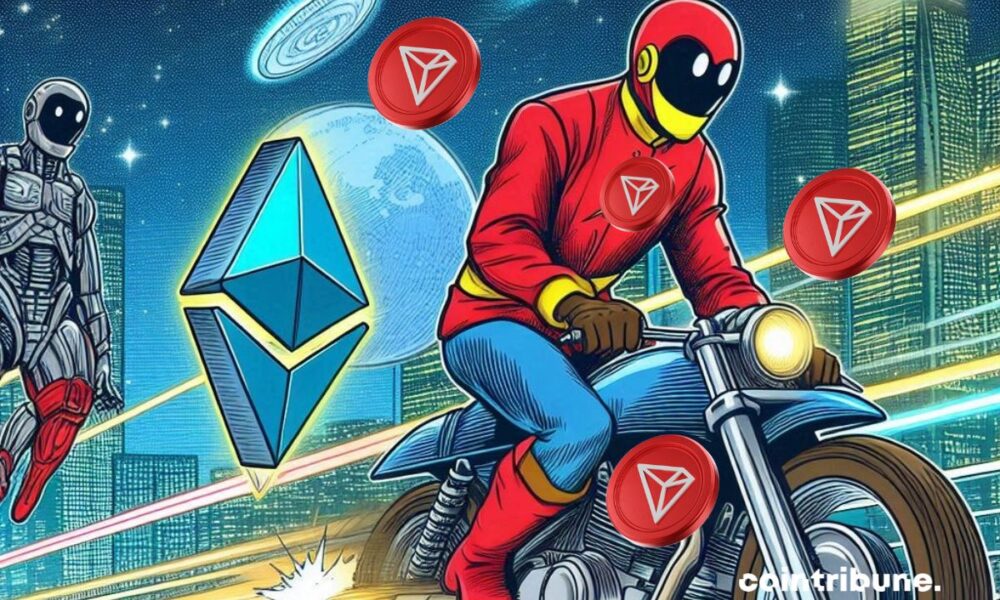 TRON overtakes Ethereum with 8.1 billion transactions!