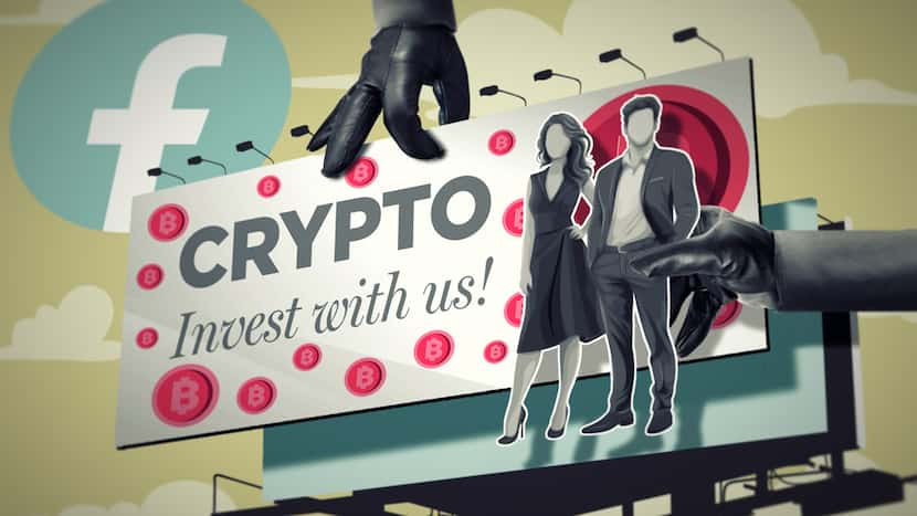 How a Dallas couple found themselves on a fake billboard in Facebook crypto scam