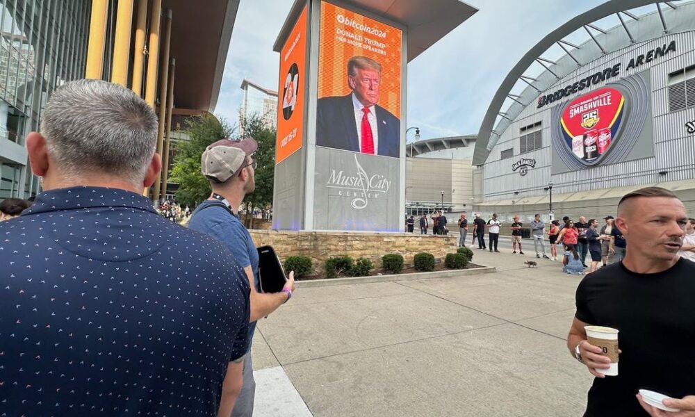 Orange Athena, pink dresses, Polymarket gadgets, Trump song