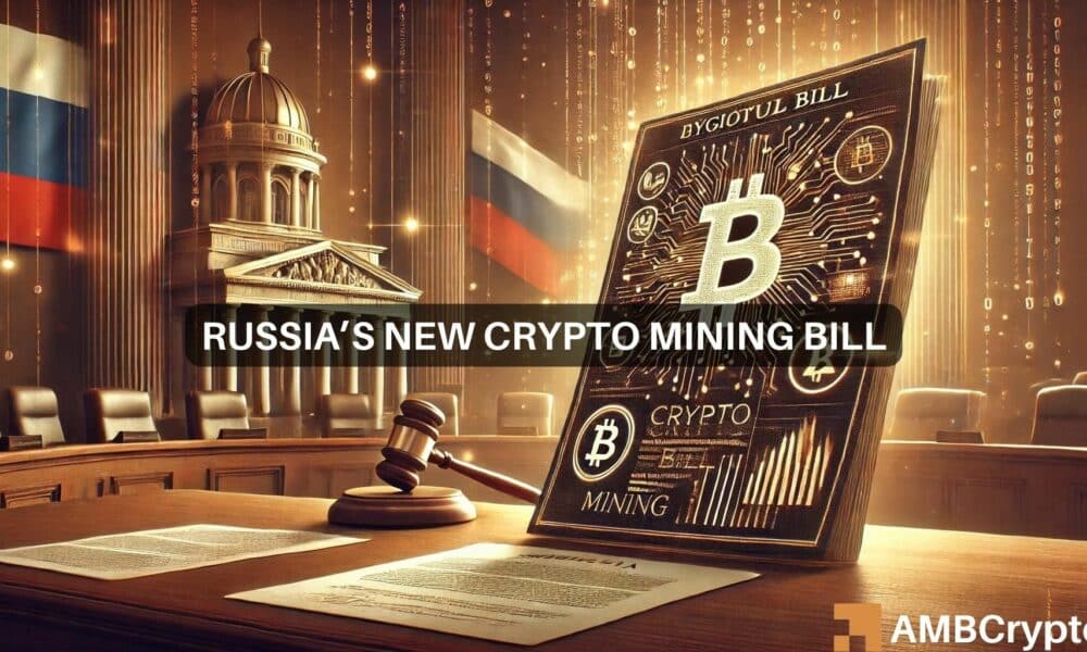 Russian Cryptocurrency Mining Bill Now Before Parliament