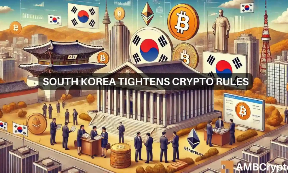 South Korea implements new cryptocurrency regulations, details here