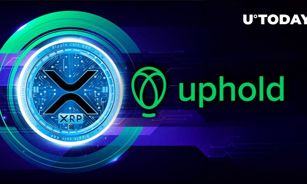 XRP, the cryptocurrency community alerted by Uphold's head of research, here's why